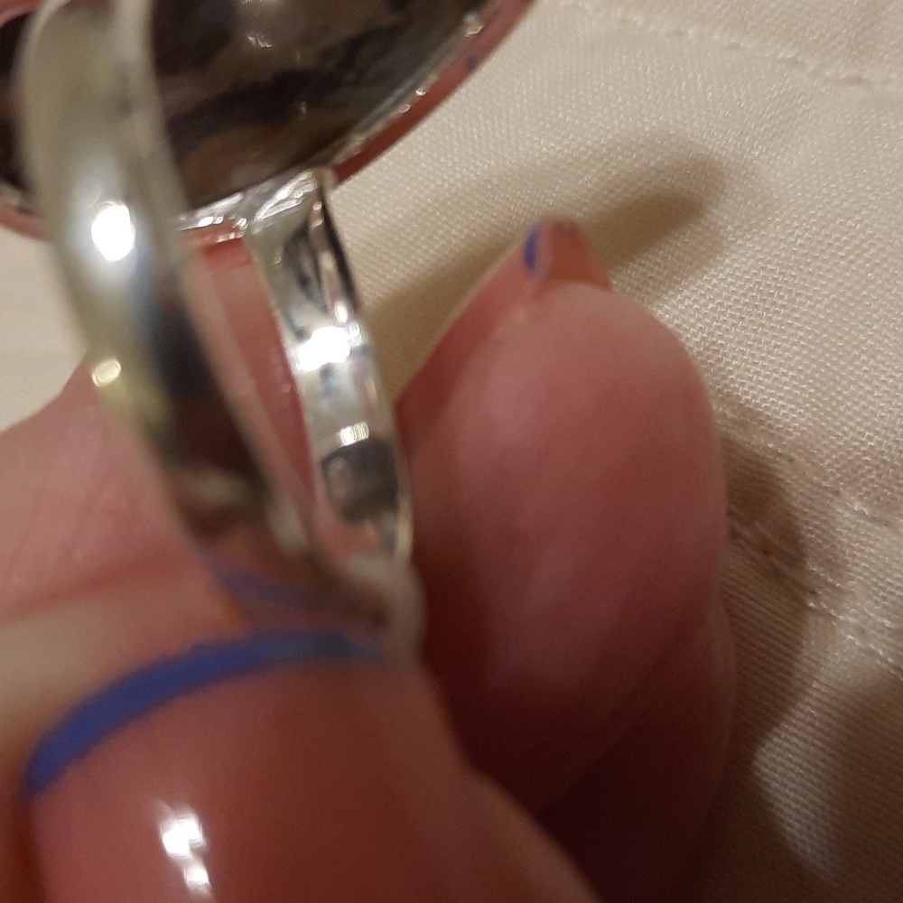 JASPER NEW Jasper 925 sterling size 9 1/4 - Picture 3 of 5